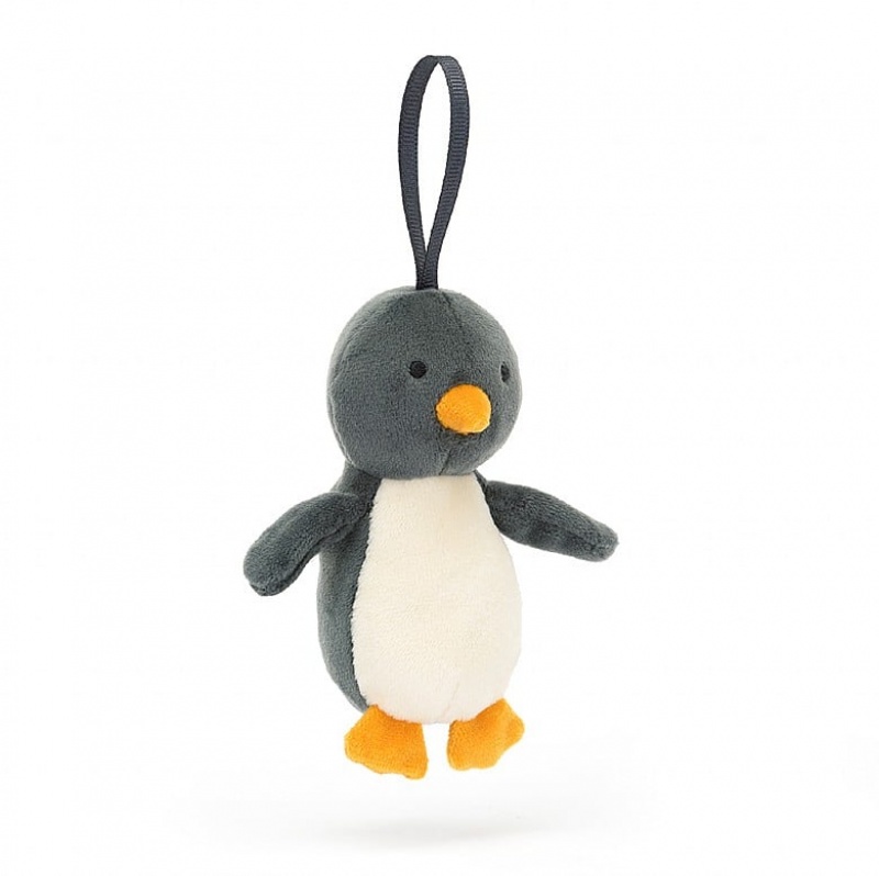 Jellycat Festive Folly Penguin ONE SIZE - H10 X W4 CM | 27018JXYG