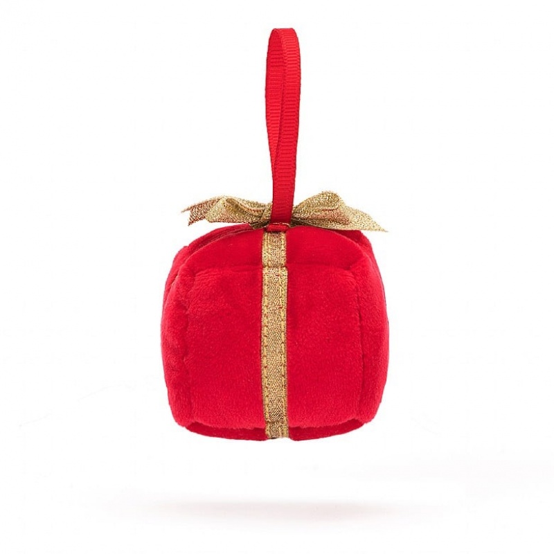 Jellycat Festive Folly Present ONE SIZE - H7 X W7 CM | 26134XTCW