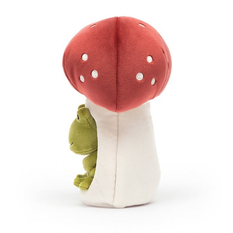 Jellycat Forest Fauna Grenouille ONE SIZE - H19 X W14 CM | 83714USTH