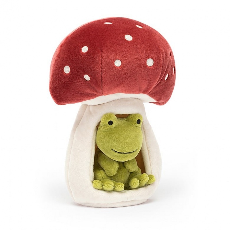 Jellycat Forest Fauna Grenouille ONE SIZE - H19 X W14 CM | 83714USTH