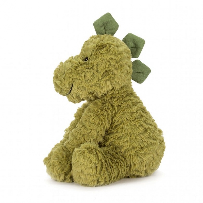 Jellycat Fuddlewuddle Dinosaure MEDIUM - H23 X W11 CM | 34681VDRL