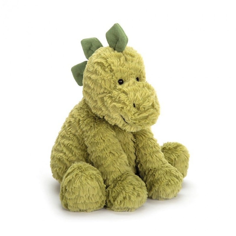 Jellycat Fuddlewuddle Dinosaure MEDIUM - H23 X W11 CM | 34681VDRL