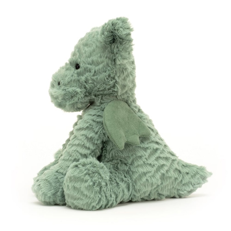 Jellycat Fuddlewuddle Dragon MEDIUM - H23 X W11 CM | 47813FOTL