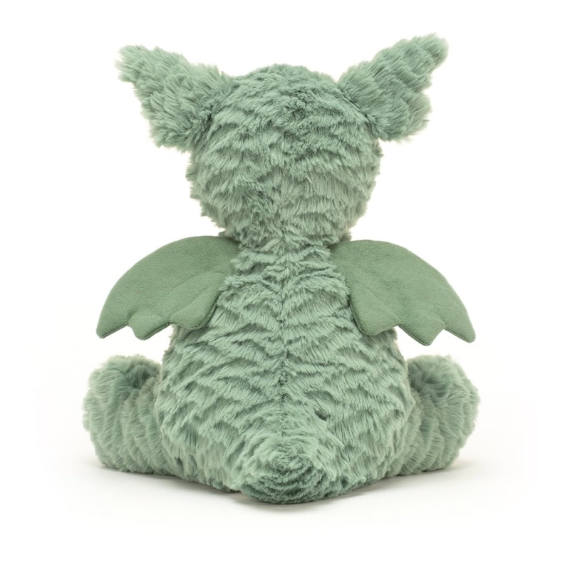 Jellycat Fuddlewuddle Dragon MEDIUM - H23 X W11 CM | 47813FOTL