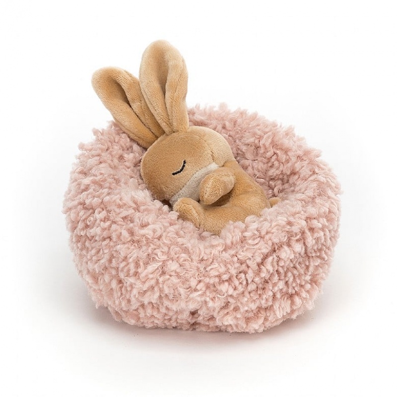 Jellycat Hibernating Lapin ONE SIZE - H12 X W12 CM | 61327LGSQ