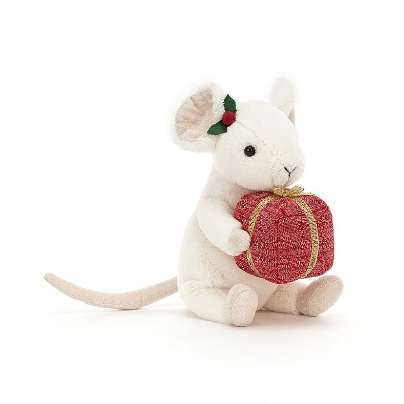 Jellycat Merry Souris Present ONE SIZE - H18 X W9 CM | 70314ZRUA