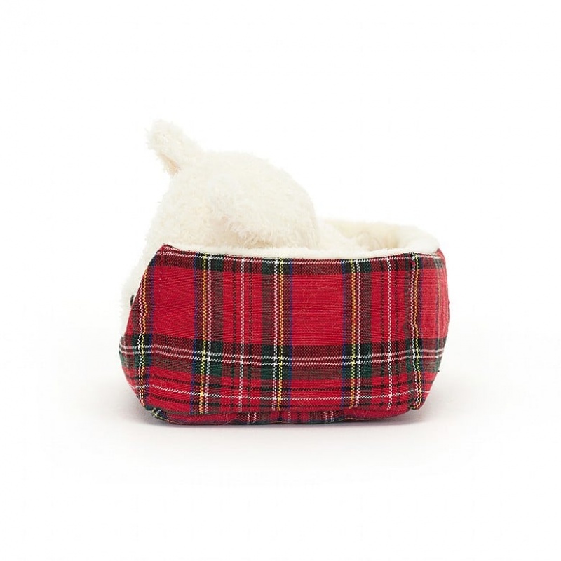 Jellycat Napping Nipper Westie ONE SIZE - H10 X W15 CM | 68931JTKO