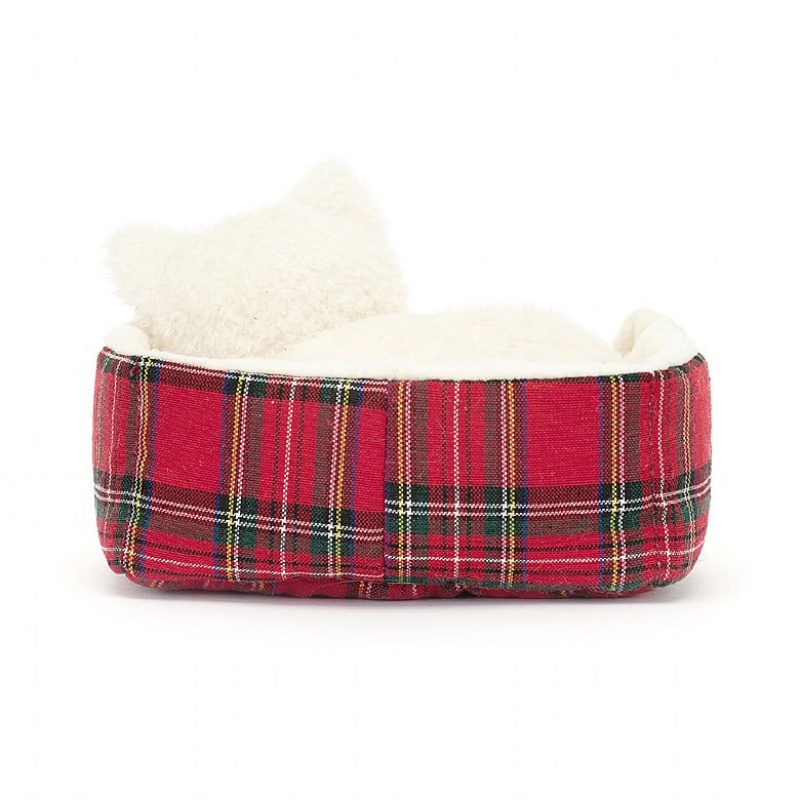 Jellycat Napping Nipper Westie ONE SIZE - H10 X W15 CM | 68931JTKO