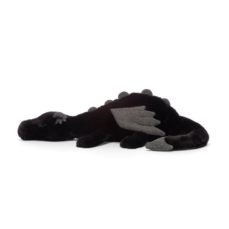 Jellycat Onyx Dragon HUGE - H19 X W66 CM | 67549ESLI