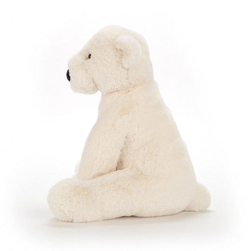 Jellycat Perry Polar Ours MEDIUM - H26 X W15 CM | 20386NGBW