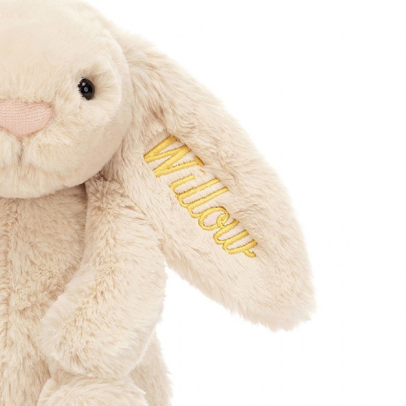 Jellycat Personalised Bashful Luxe Lapin Willow Medium MEDIUM - H31 X W12 CM | 65803EYIV