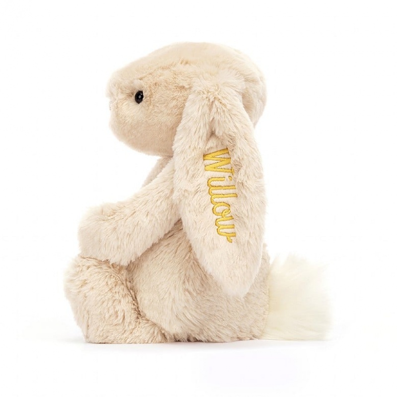 Jellycat Personalised Bashful Luxe Lapin Willow Medium MEDIUM - H31 X W12 CM | 65803EYIV