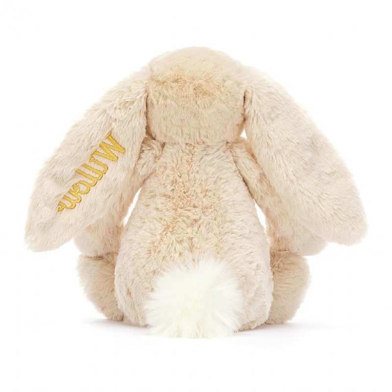 Jellycat Personalised Bashful Luxe Lapin Willow Medium MEDIUM - H31 X W12 CM | 65803EYIV