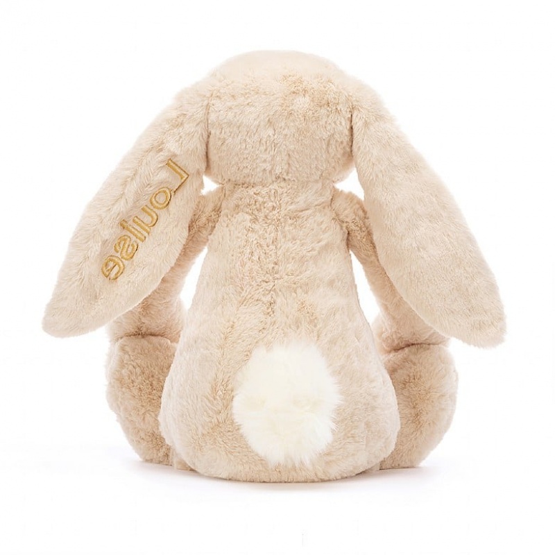 Jellycat Personalised Bashful Luxe Lapin Willow HUGE - H51 X W21 CM | 35480HGJA