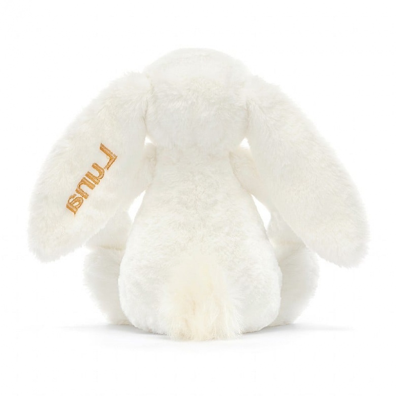 Jellycat Personalised Bashful Luxe Lapin Luna Medium MEDIUM - H31 X W12 CM | 30947NYFC