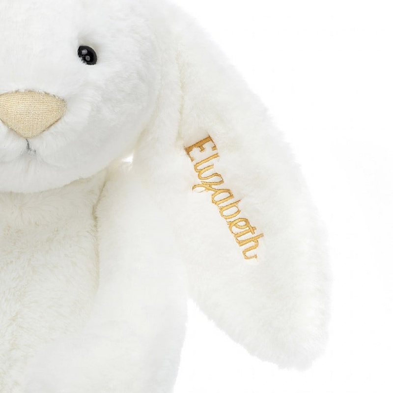 Jellycat Personalised Bashful Luxe Lapin Luna HUGE - H51 X W21 CM | 49175IXDL