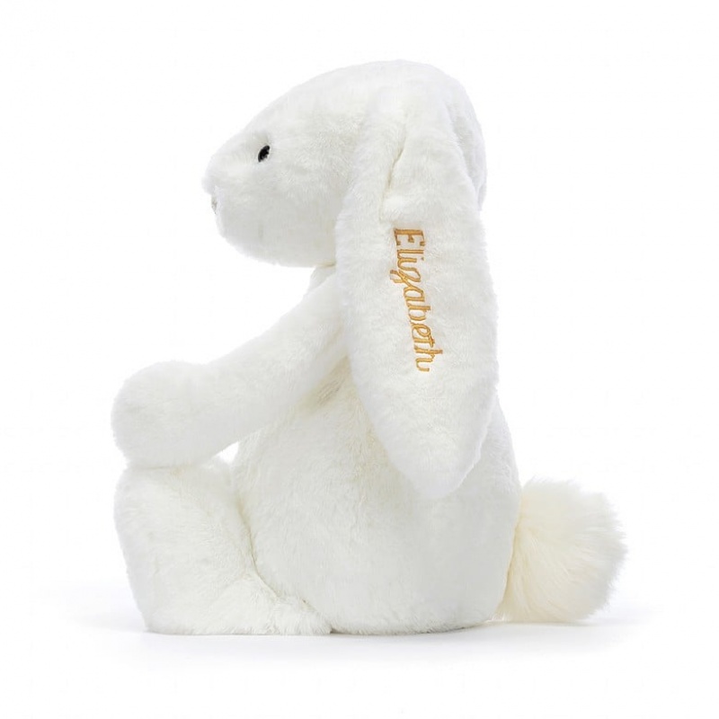 Jellycat Personalised Bashful Luxe Lapin Luna HUGE - H51 X W21 CM | 49175IXDL