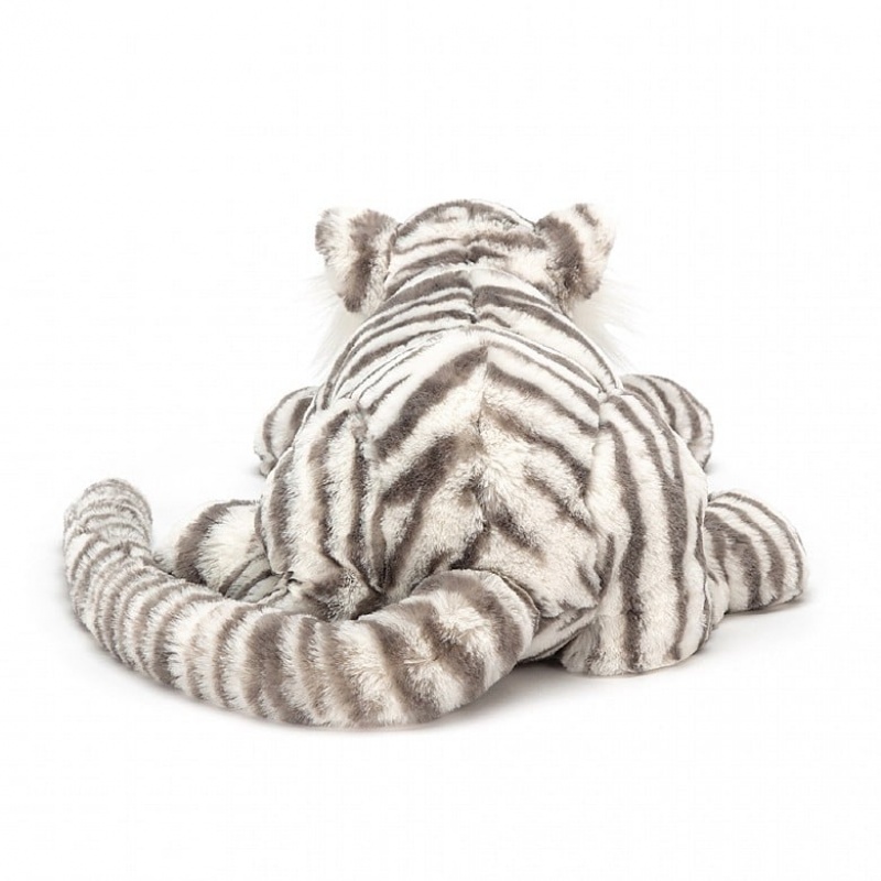 Jellycat Sacha Snow Tigre LARGE - H12 X W46 CM | 45810FJXR