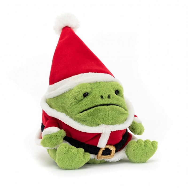 Jellycat Santa Ricky Rain Grenouille ONE SIZE - H16 X W12 CM | 25749PZVY