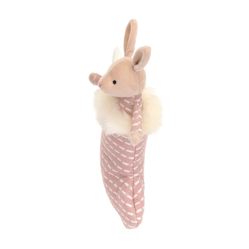 Jellycat Shimmer Stocking Lapin ONE SIZE - H20 X W9 CM | 28561ISHO