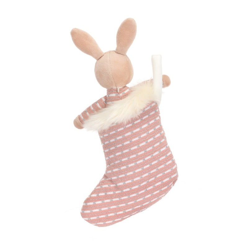 Jellycat Shimmer Stocking Lapin ONE SIZE - H20 X W9 CM | 28561ISHO