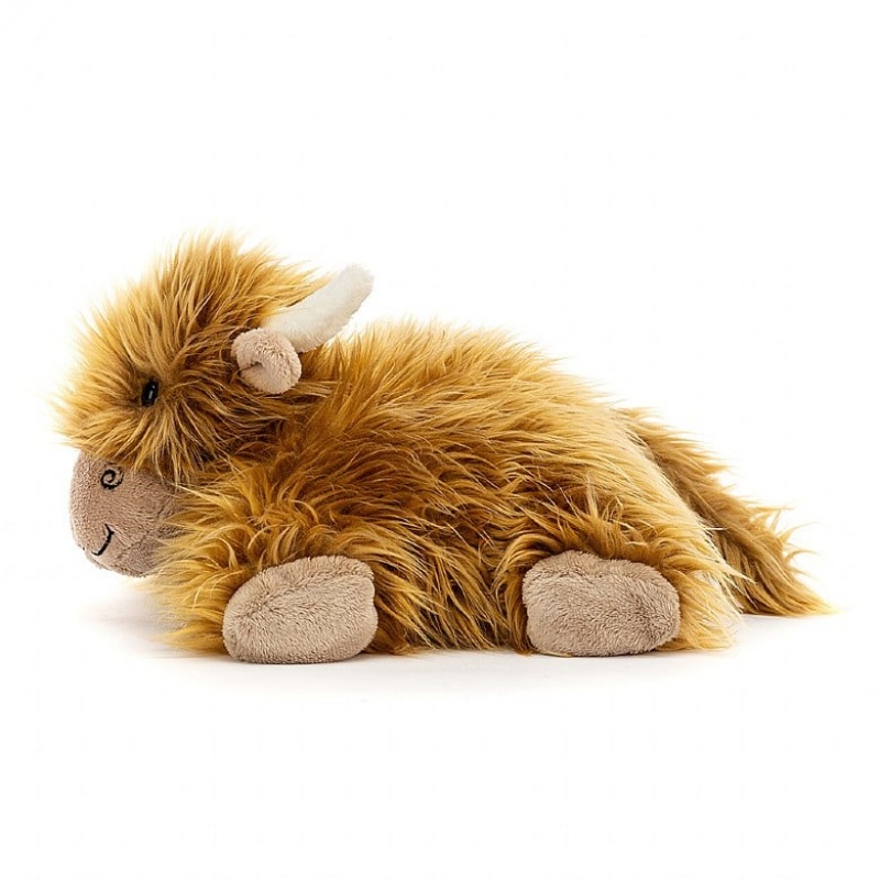 Jellycat Truffles Highland Vache MEDIUM - H23 X W35 CM | 31458TPKE