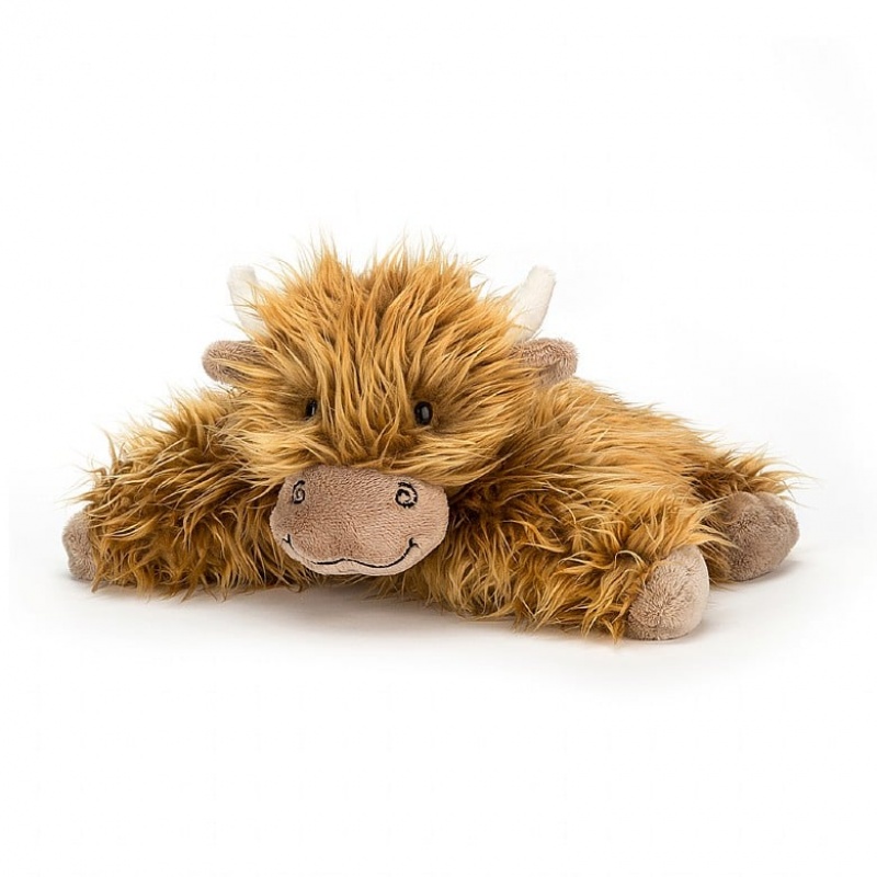 Jellycat Truffles Highland Vache MEDIUM - H23 X W35 CM | 31458TPKE