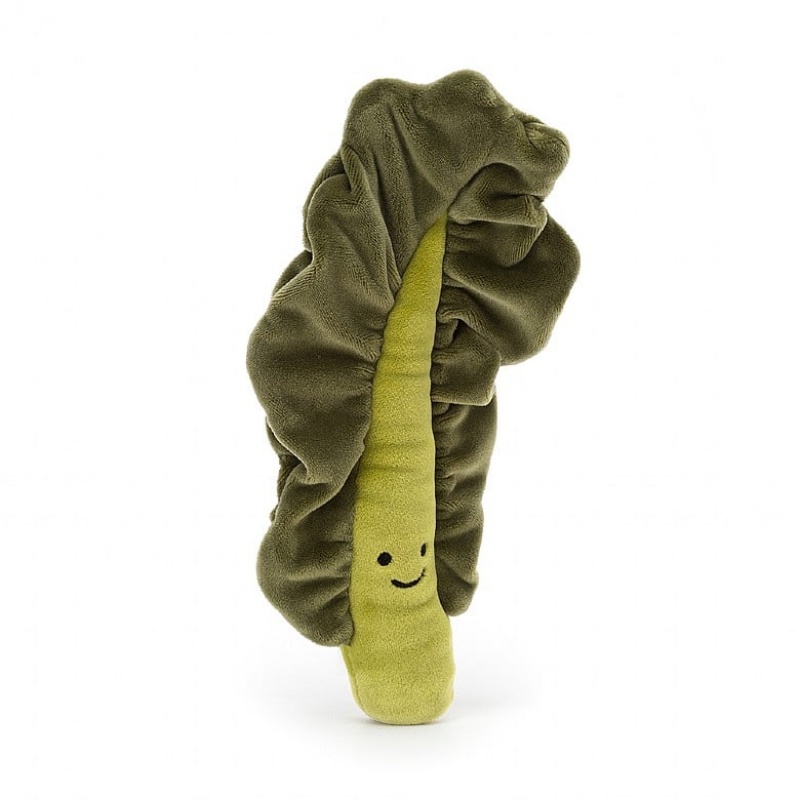 Jellycat Vivacious Légumes Kale Feuille ONE SIZE - H21 X W7 CM | 41026PMQL