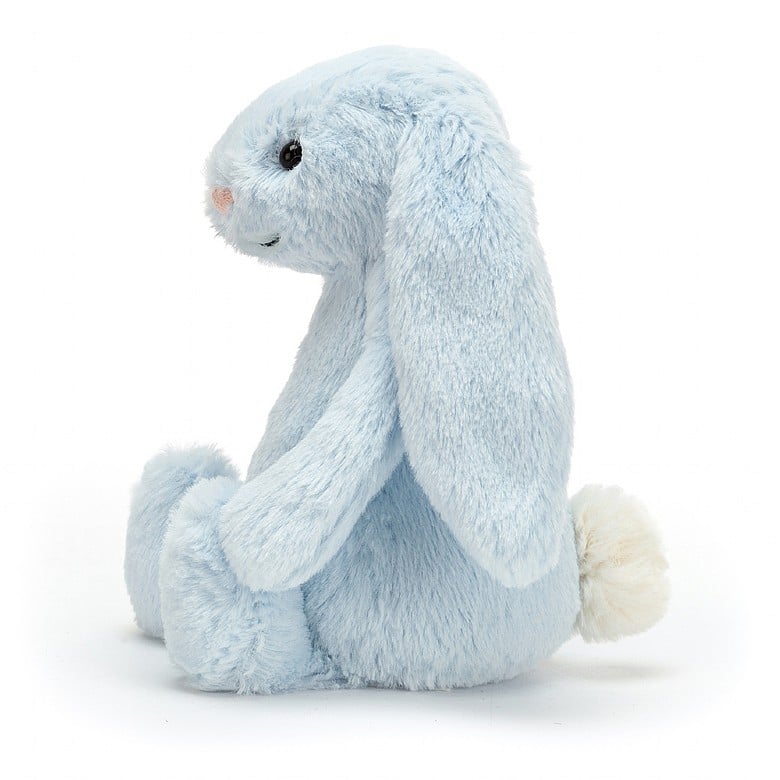 Jellycat Bashful Blue Lapin Rattle SMALL - H18 X W9 CM | 90657YIOF