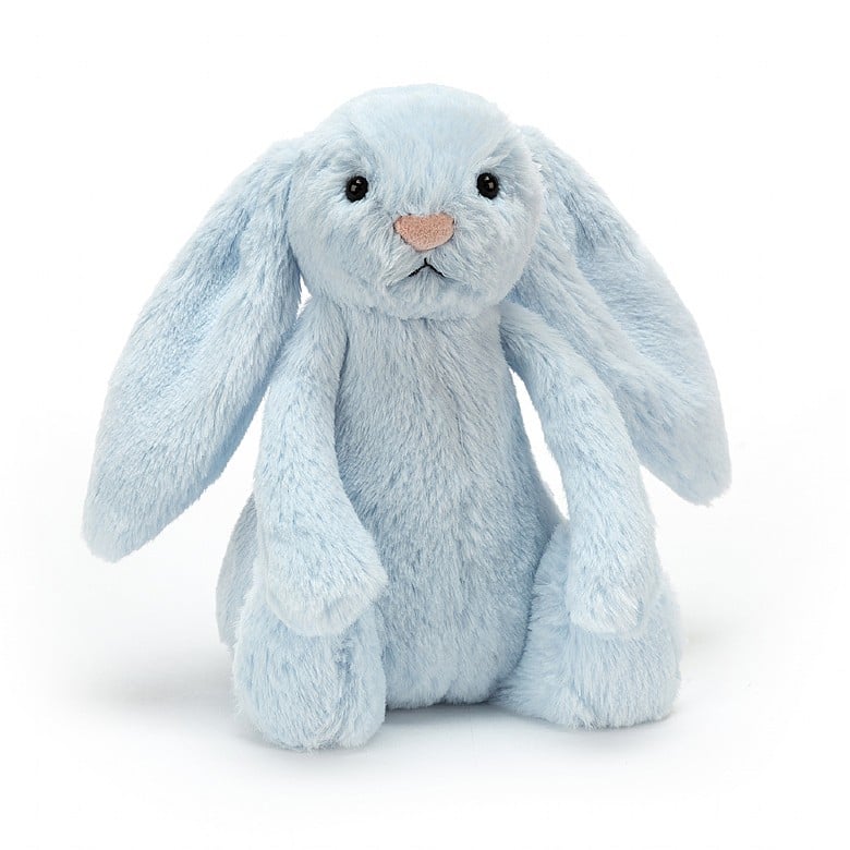 Jellycat Bashful Blue Lapin Rattle SMALL - H18 X W9 CM | 90657YIOF