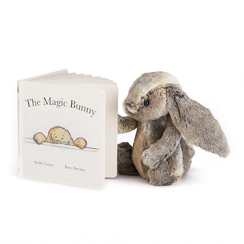 Jellycat The Magic Lapin Livre and Bashful Cottontail Lapin MEDIUM | 70423CEXN