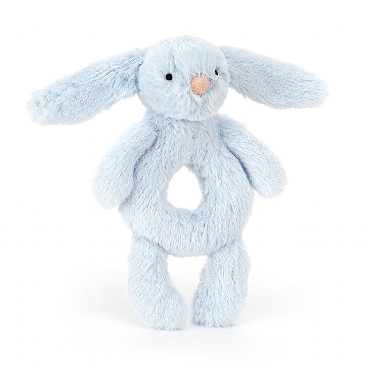 Jellycat Bashful Blue Lapin Grabber ONE SIZE - H18 X W7 CM | 20795NDUF