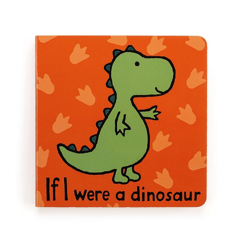 Jellycat If I Were A Dinosaure Livre ONE SIZE - H15 X W15 CM | 84079OCYK